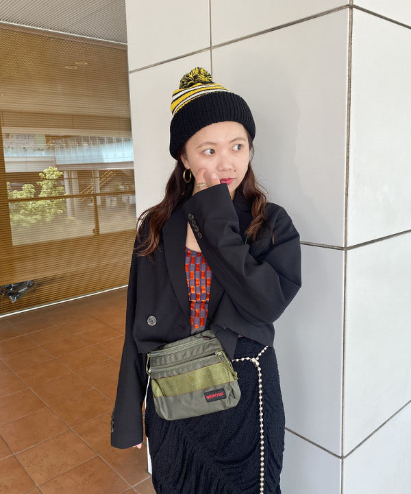谷坊 ひかるさんの「BEAMS WOMEN｜【別注】BRIEFING / SACOCHE」を使ったコーディネート