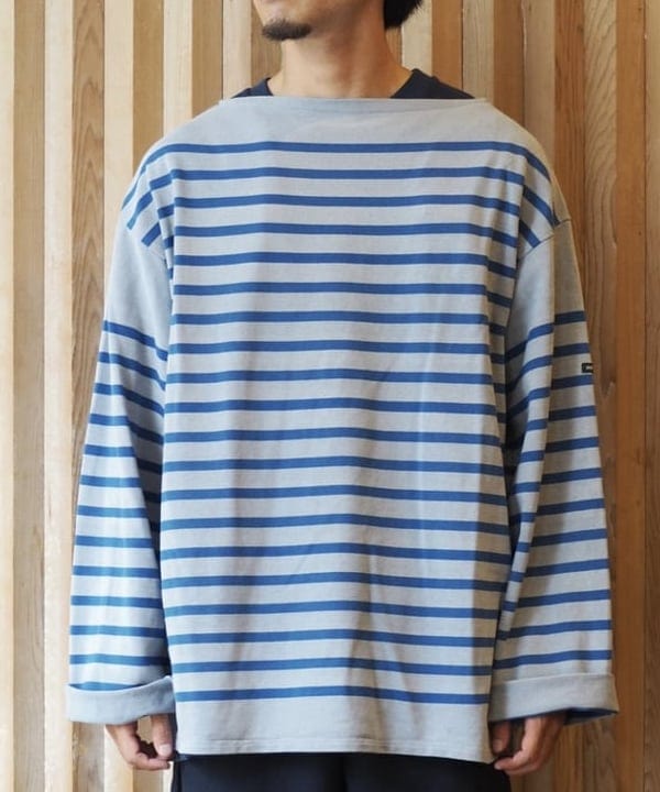 outil ウティ バスクシャツ pilgrim別注 インディゴ染め｜Tシャツ 