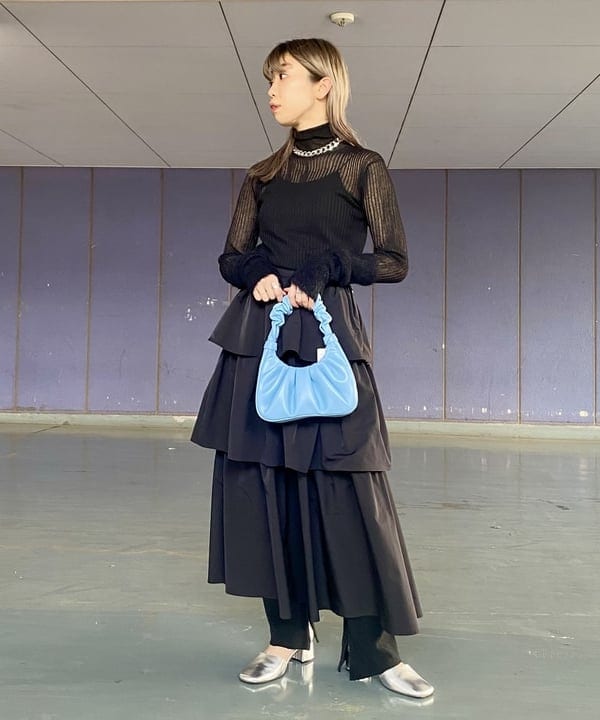 椎葉 未琴さんの「BEAMS WOMEN｜Ray BEAMS / アンクルストラップ パンプス」を使ったコーディネート