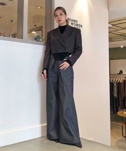 サリバン / RIGID DENIM WIDE PANTS | angeloawards.com