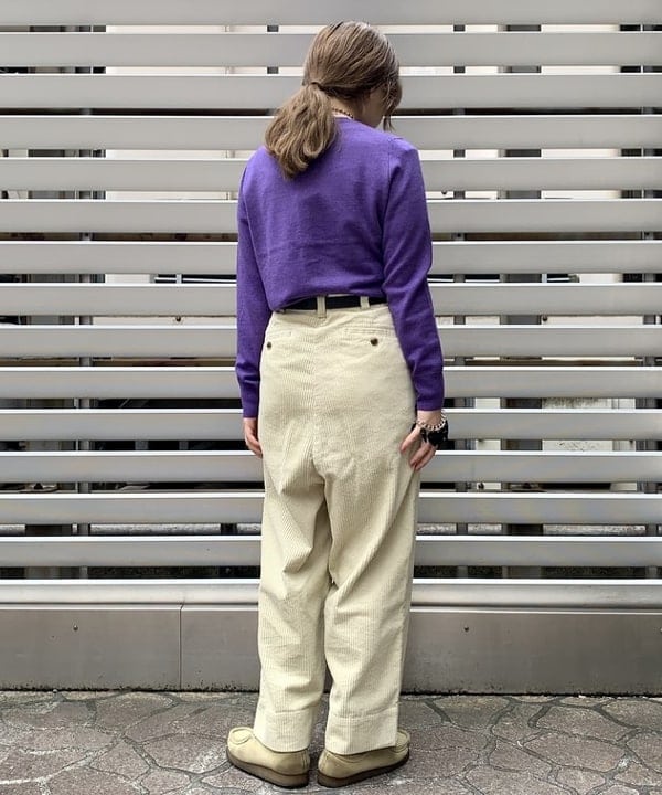 ナツハさんの「BEAMS WOMEN｜BEAMS BOY / 25mm WASH ベルト」を使ったコーディネート