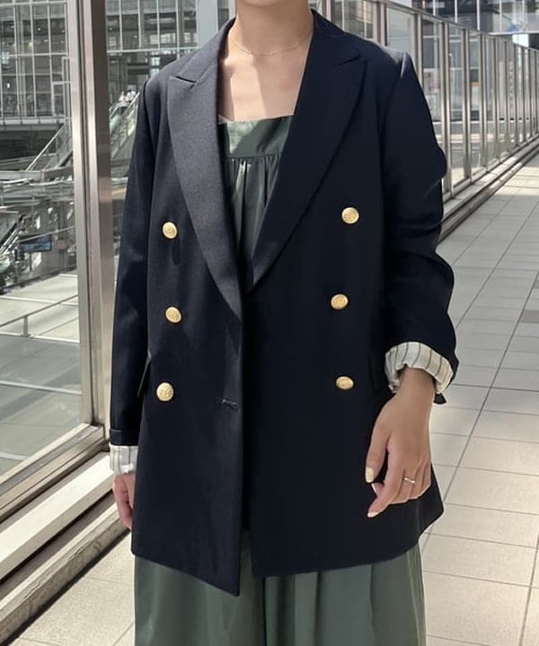 蒲原 捺美さんの「BEAMS WOMEN｜Demi-Luxe BEAMS / コットンナイロン オールインワン」を使ったコーディネート