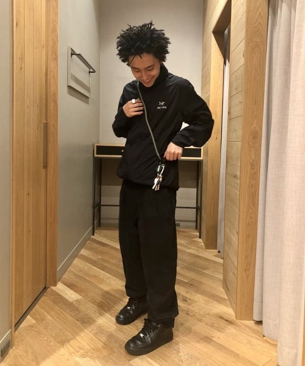 森末　瑞騎さんの「BEAMS WOMEN｜2 Pleats Twill」を使ったコーディネート