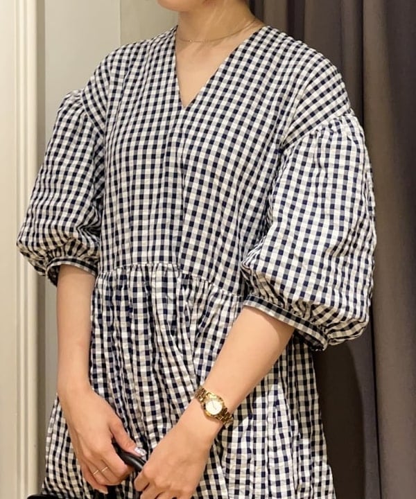 SAKAIさんの「BEAMS WOMEN｜YOUNG&OLSEN / レザートートバッグ M」を使ったコーディネート