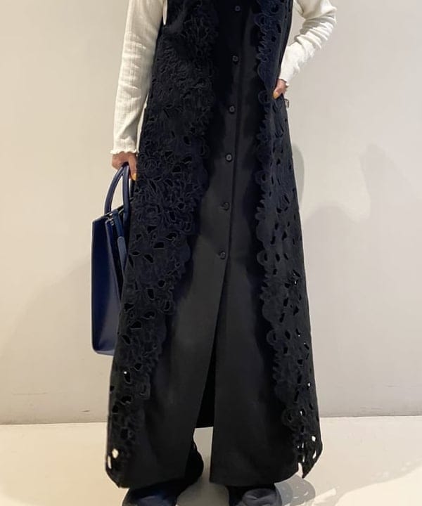 マツド ユメカさんの「BEAMS WOMEN｜ランダム リブ メロー ハイネック カットソー」を使ったコーディネート