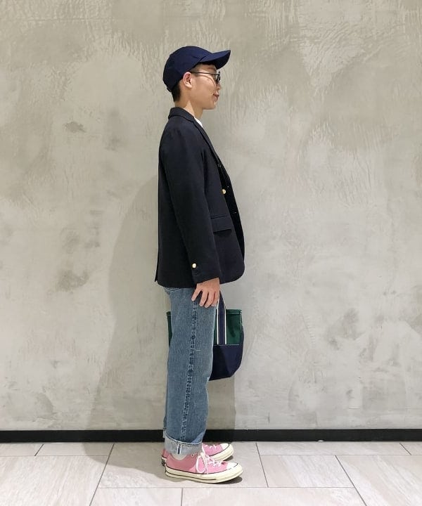 土田 達也さんの「BEAMS WOMEN｜BEAMS BOY / ポリエステル ウール 3ボタン ブレザー」を使ったコーディネート