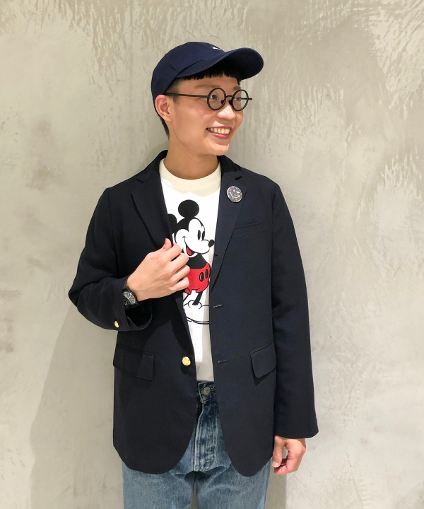 土田 達也さんの「BEAMS WOMEN｜BEAMS BOY / ポリエステル ウール 3ボタン ブレザー」を使ったコーディネート