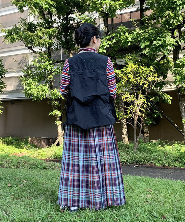 木下 季萠さんの「BEAMS WOMEN｜BEAMS BOY / 樹脂 パール ロング ネックレス」を使ったコーディネート