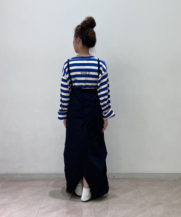 清水 彩乃さんの「BEAMS WOMEN｜1/2ソリッド リブ ソックス」を使ったコーディネート