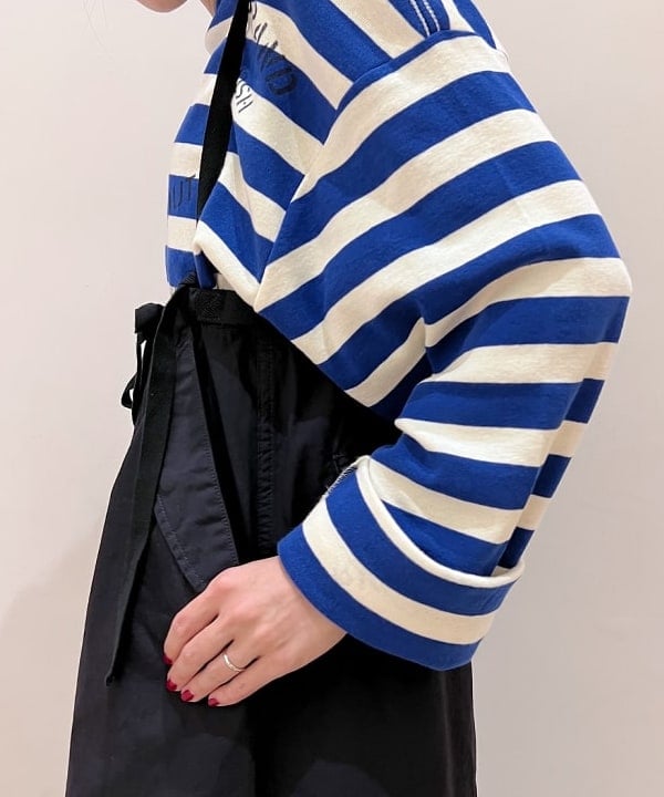 清水 彩乃さんの「BEAMS WOMEN｜1/2ソリッド リブ ソックス」を使ったコーディネート