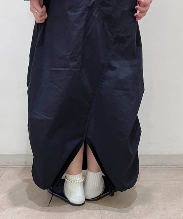 清水 彩乃さんの「BEAMS WOMEN｜1/2ソリッド リブ ソックス」を使ったコーディネート