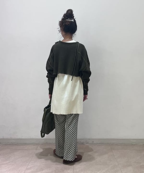 清水 彩乃さんの「BEAMS WOMEN｜【別注】BAG'n'NOUN / ドット バッグ」を使ったコーディネート