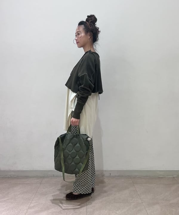清水 彩乃さんの「BEAMS WOMEN｜【別注】BAG'n'NOUN / ドット バッグ」を使ったコーディネート