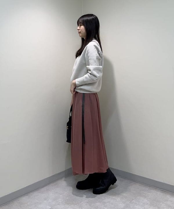 山田 千遥さんの「BEAMS WOMEN｜sita parantica / ナイロン キルト トートバッグ S」を使ったコーディネート