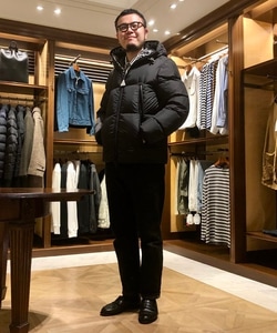 BEAMS FビームスFMONCLER / MONTCLA ナイロン ダウンジャケット