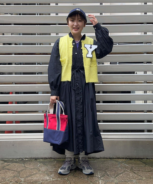 朱華さんの「BEAMS WOMEN｜L.L.Bean / Deep Bottom Deluxe Boat and Tote S」を使ったコーディネート