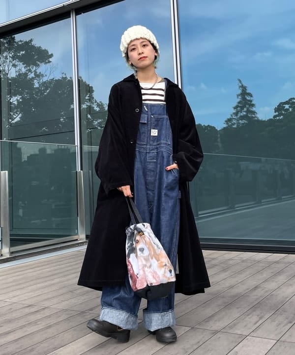 Heg.さんの「BEAMS WOMEN｜AUBERGE × Demi-Luxe BEAMS / 別注 BIG CHARLOTTE ボーダーカットソー」を使ったコーディネート