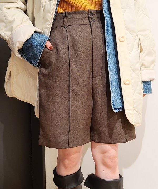 saori KATOさんの「BEAMS WOMEN｜キルティング ノーカラー ブルゾン」を使ったコーディネート