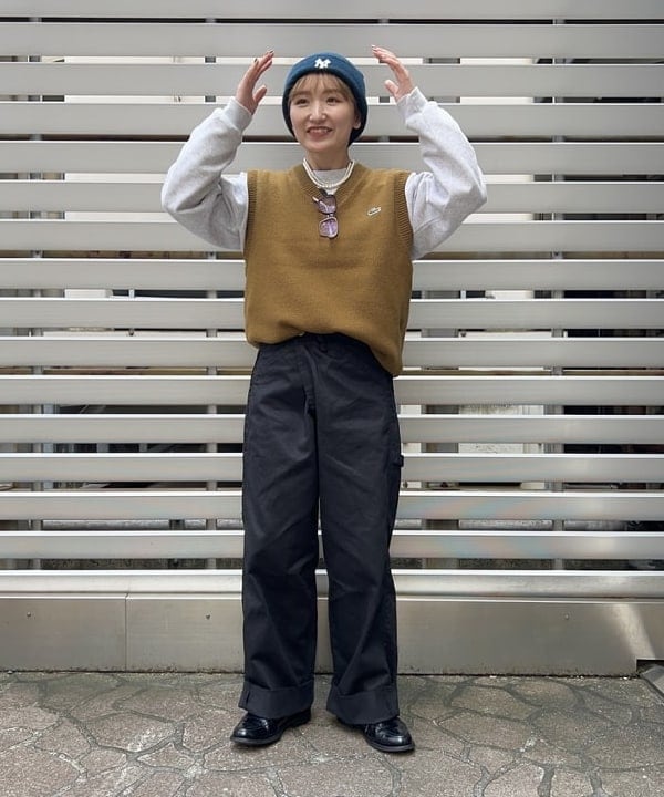 朱華さんの「BEAMS WOMEN｜BEAMS BOY / パールチョーカー セット」を使ったコーディネート