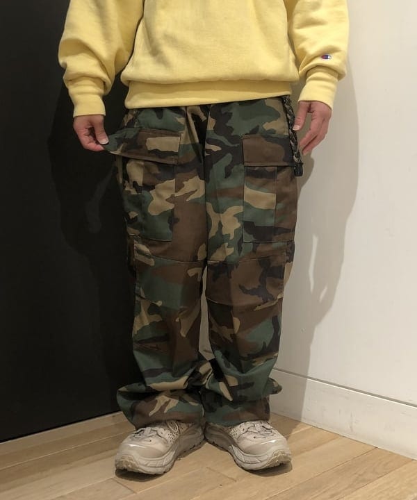 土田 達也さんの「BEAMS WOMEN｜【別注】Healthknit / ワッフル ボーダー Tシャツ」を使ったコーディネート