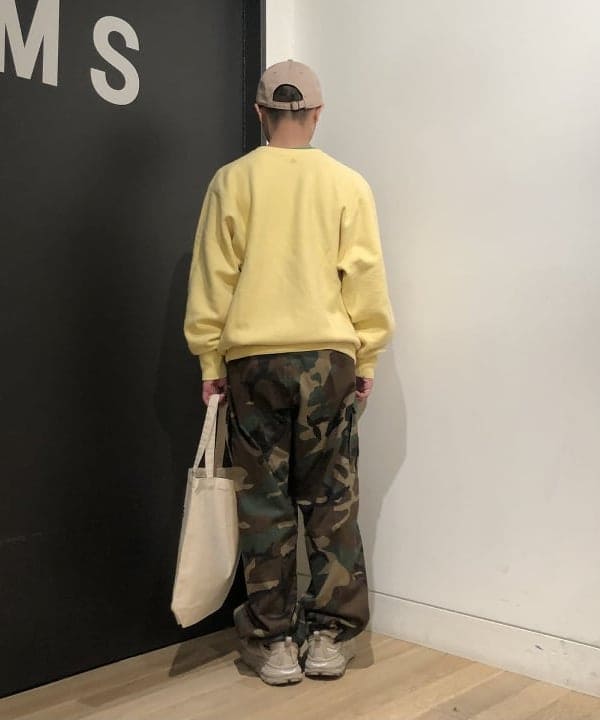 土田 達也さんの「BEAMS WOMEN｜【別注】Healthknit / ワッフル ボーダー Tシャツ」を使ったコーディネート