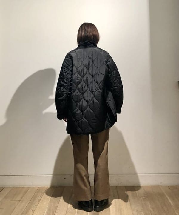 ハルカさんの「BEAMS WOMEN｜キルティング ノーカラー ブルゾン」を使ったコーディネート