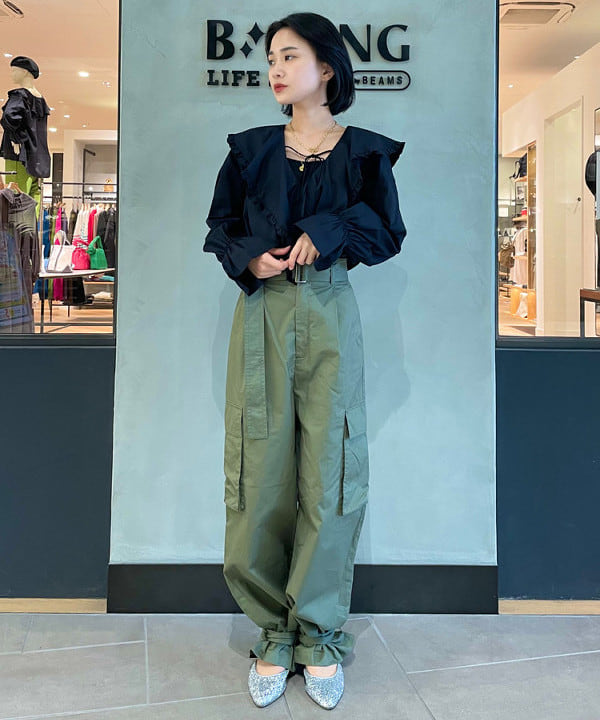 B:MING by BEAMS / 袖ボリューム リブ プルオーバー 22AW | B:MING LIFE STORE by BEAMS （ビーミングライフストアバイビームス）の通販 - mall