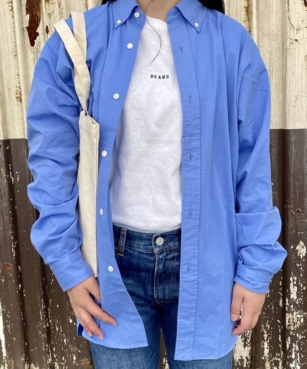 鈴木 悠里さんの「BEAMS WOMEN｜ベーシック ストレッチ デニムパンツ」を使ったコーディネート