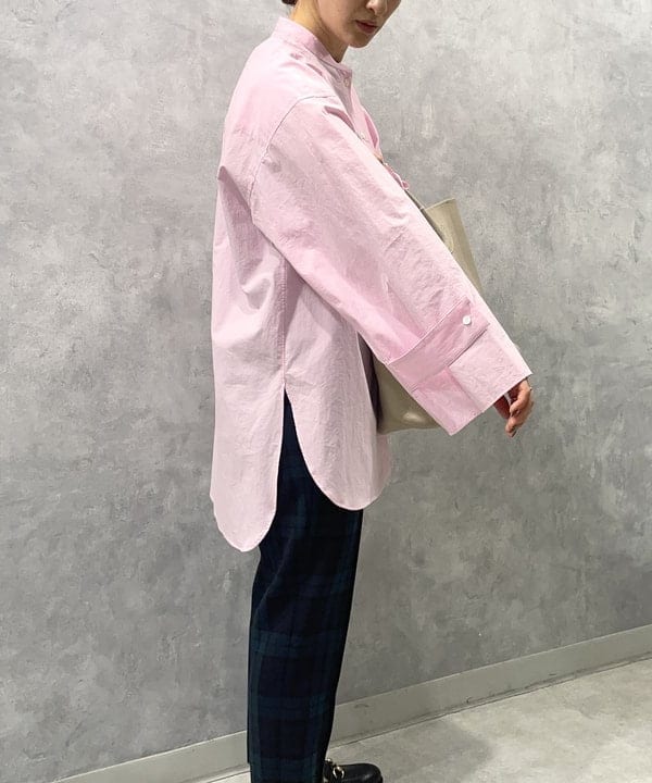 越智 里美さんの「BEAMS WOMEN｜YOUNG&OLSEN / レザートートバッグ M」を使ったコーディネート