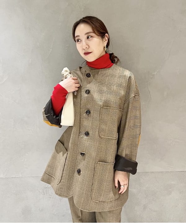 大川 美咲さんの「BEAMS WOMEN｜Ray BEAMS / チャンキーヒール ミュール」を使ったコーディネート