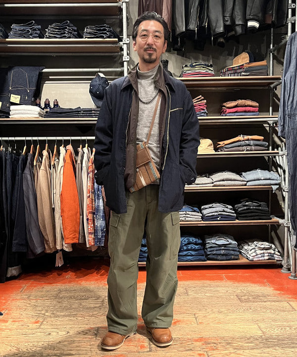 beams plus別注 ポストオーバーオールズ chicago jacket - ブルゾン