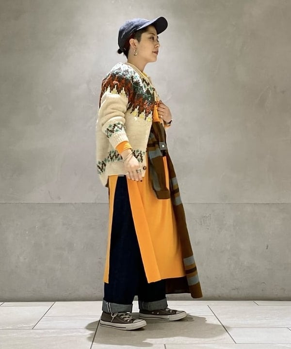 吉野 多恵さんの「BEAMS WOMEN｜orSlow / 別注 Monroe Pants Special」を使ったコーディネート