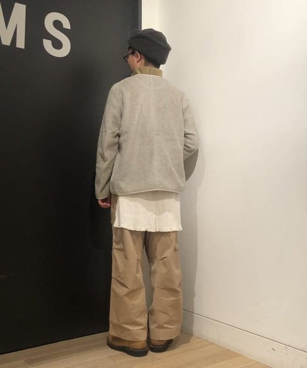 土田 達也さんの「BEAMS WOMEN｜DANTON / FLEECE COLLARLESS JACKET」を使ったコーディネート