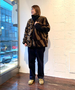 【〜7/28価格】BOA FLEECE JACKET bal y (dot)