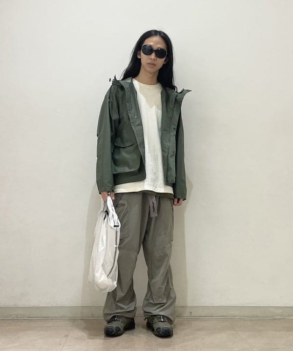 YGさんの「BEAMS WOMEN｜GRANITE GEAR / AIR GROCERY BAG エコバッグ」を使ったコーディネート