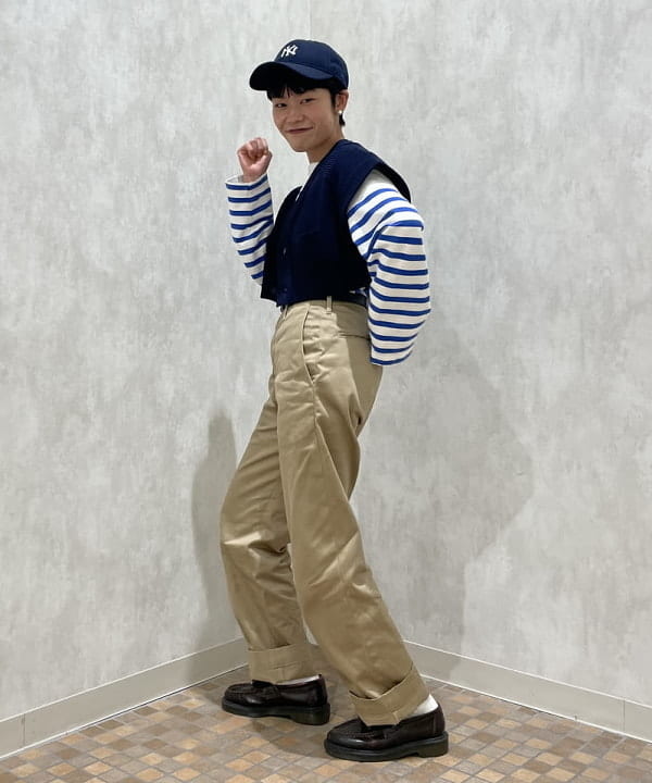 葵さんの「BEAMS WOMEN｜【別注】BUZZ RICKSON'S / チノパンツ」を使ったコーディネート