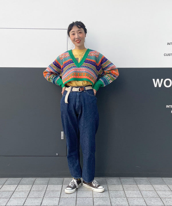 おのすさんの「BEAMS WOMEN｜orSlow / 別注 Monroe Pants Special」を使ったコーディネート