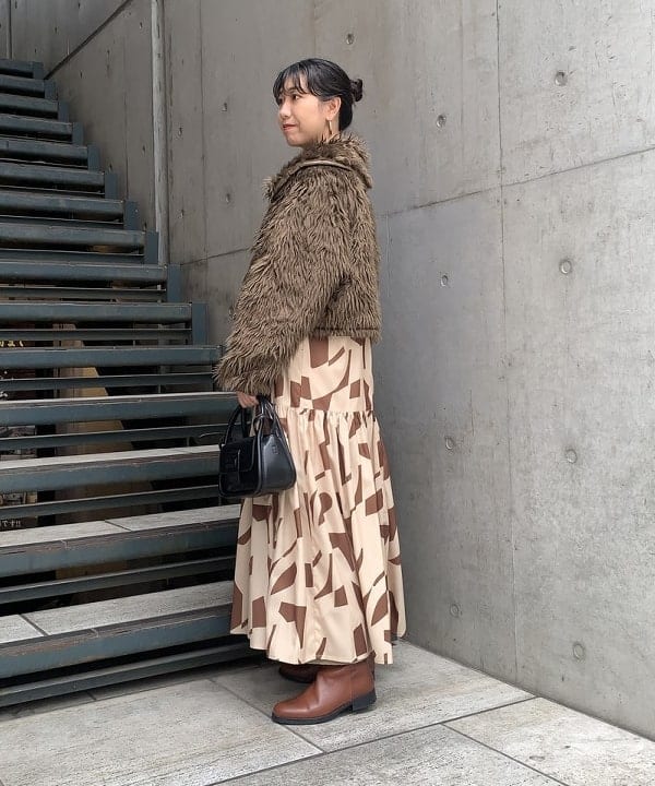 SAEさんの「BEAMS WOMEN｜ベルテッド バッグ」を使ったコーディネート