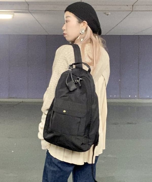 椎葉 未琴さんの「BEAMS WOMEN｜toleur / リュックサック」を使ったコーディネート