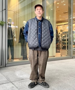 LAVENHAM × BEAMS / 別注 Gilet ビームス ジャケット/アウター ダウン