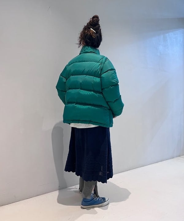 清水 彩乃さんの「BEAMS WOMEN｜ナバルボーダー ビッグ ボートネック カットソー」を使ったコーディネート