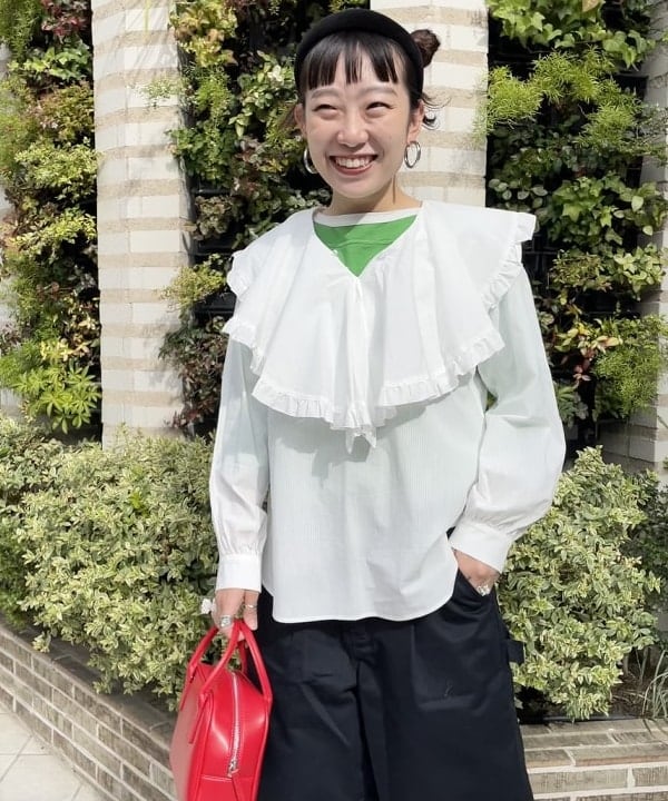 ハルキ　モモナさんの「BEAMS WOMEN｜」を使ったコーディネート