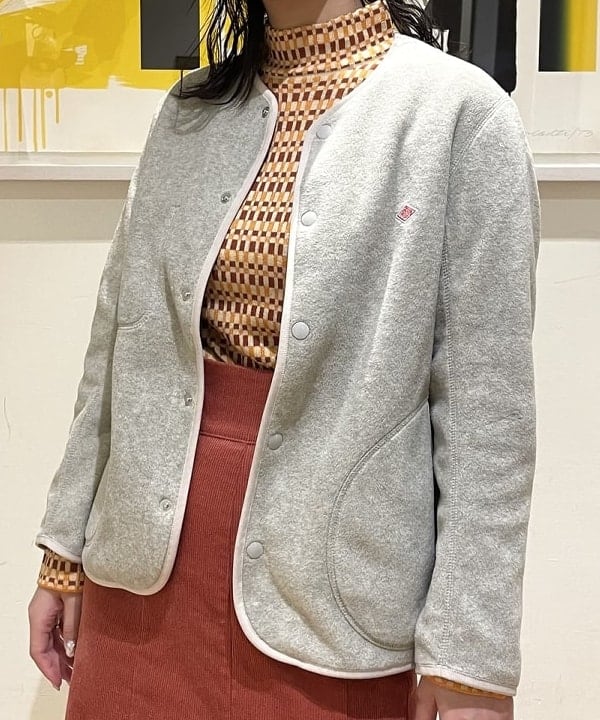 松本 佳菜子さんの「BEAMS WOMEN｜DANTON / FLEECE COLLARLESS JACKET」を使ったコーディネート