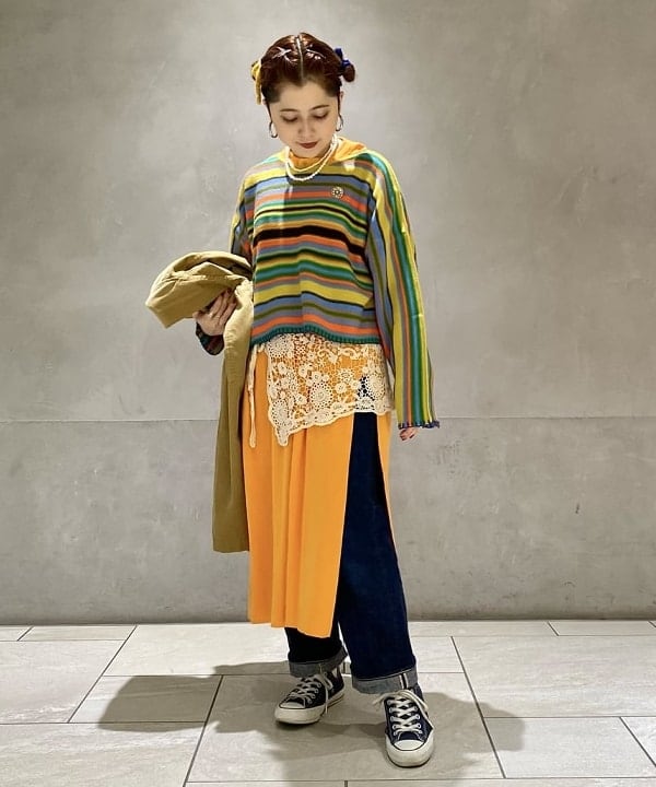 吉野 多恵さんの「BEAMS WOMEN｜BEAMS BOY / パールチョーカー セット」を使ったコーディネート