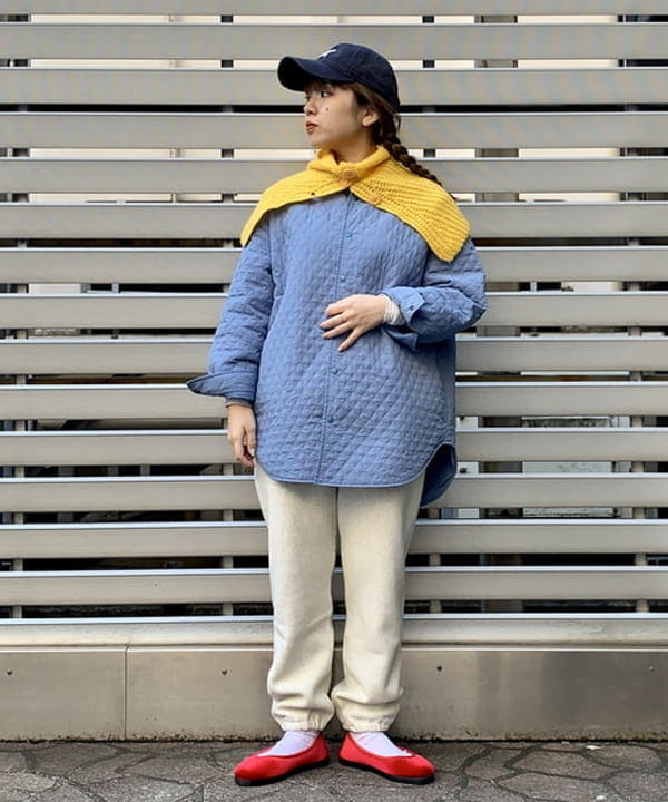 ナツハさんの「BEAMS WOMEN｜BEAMS BOY / GOLDメッキ 0.8mm リング」を使ったコーディネート