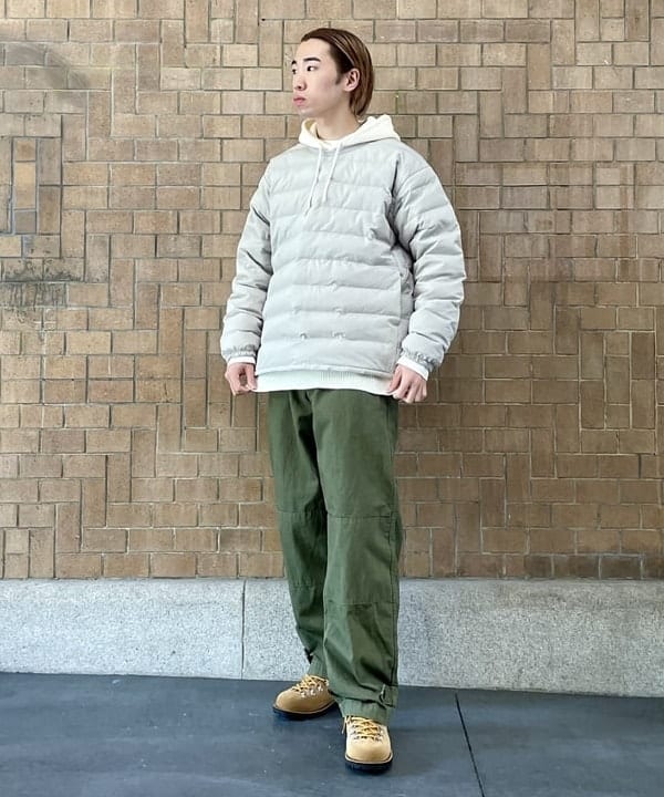 nanamica PILGRIM Down Sweater プルオーバー ダウン