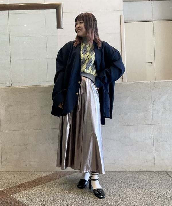 あさまつ はづきさんの「BEAMS WOMEN｜Ray BEAMS / アンクルストラップ パンプス」を使ったコーディネート
