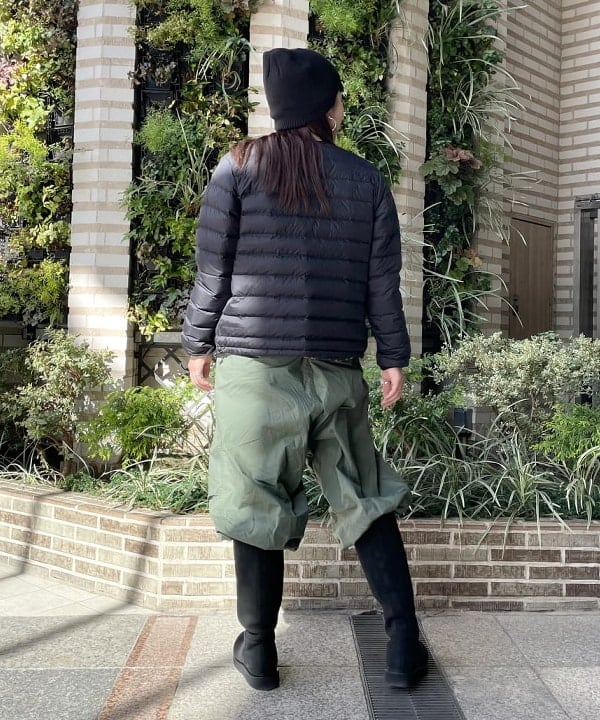 ハルキ　モモナさんの「BEAMS WOMEN｜DANTON / CREWNECK INNER DOWN JACKET」を使ったコーディネート