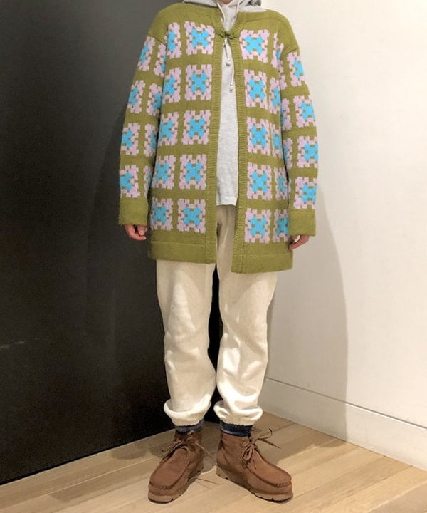 みかみさんの「BEAMS WOMEN｜Healthknit × BEAMS BOY / ワッフル プルオーバー パーカ」を使ったコーディネート