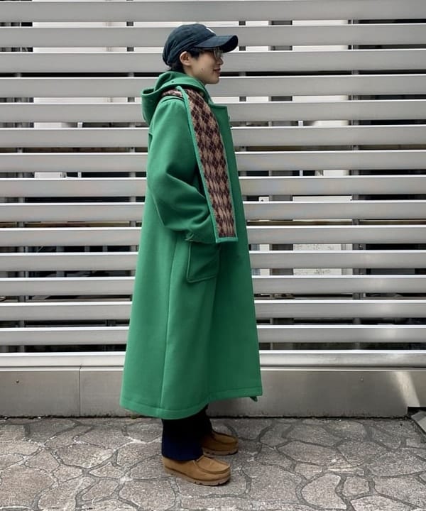 みりさんの「BEAMS WOMEN｜BEAMS BOY / ポリエステル ウール シンチ バック スラックス」を使ったコーディネート